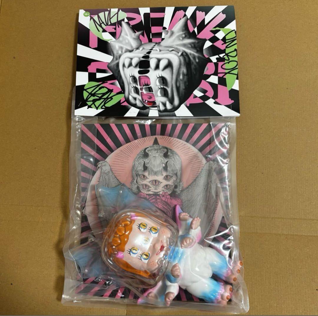 FREAK BABI RED ソフビ MVH x ABAO UNBOX