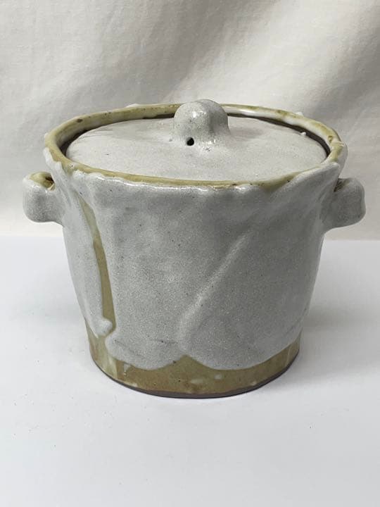 古い蓋物・陶器・陶芸・茶道具・水差し