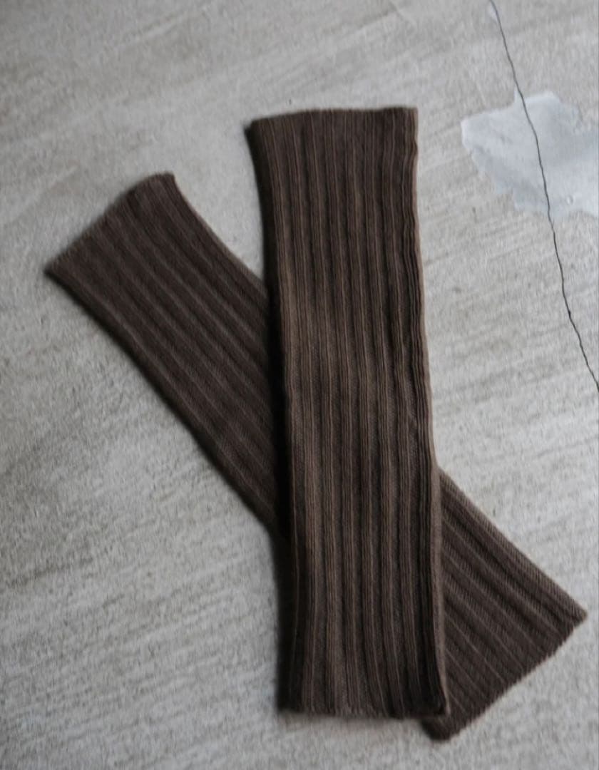 PRY Cashmere Layered Arm Wormer アームウォーマー