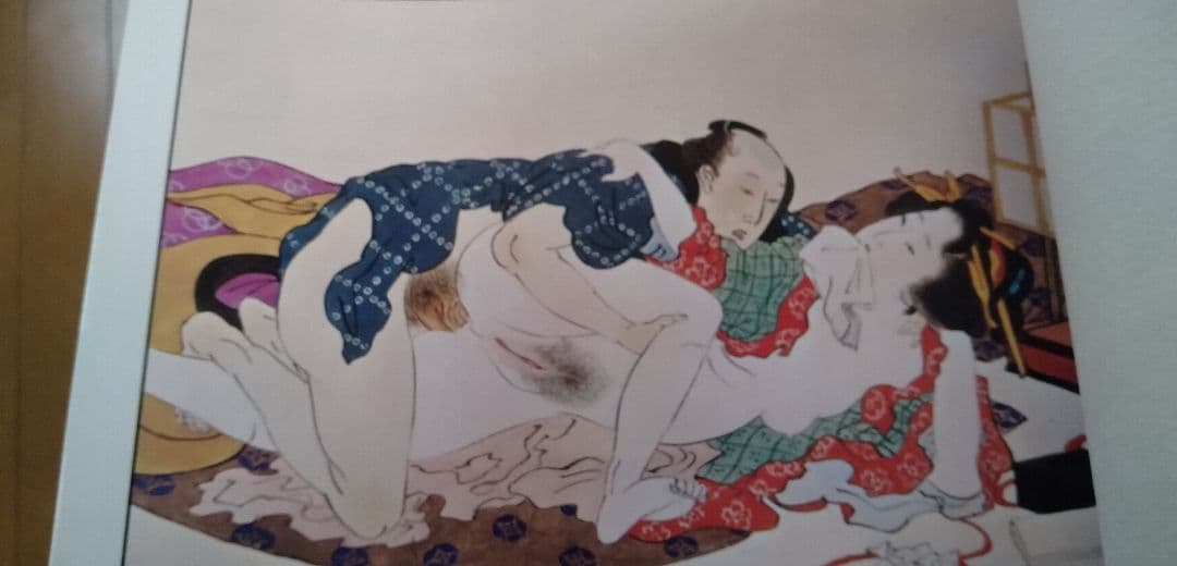 歌麿、北斎など9名の春画カラーフォト集全54枚