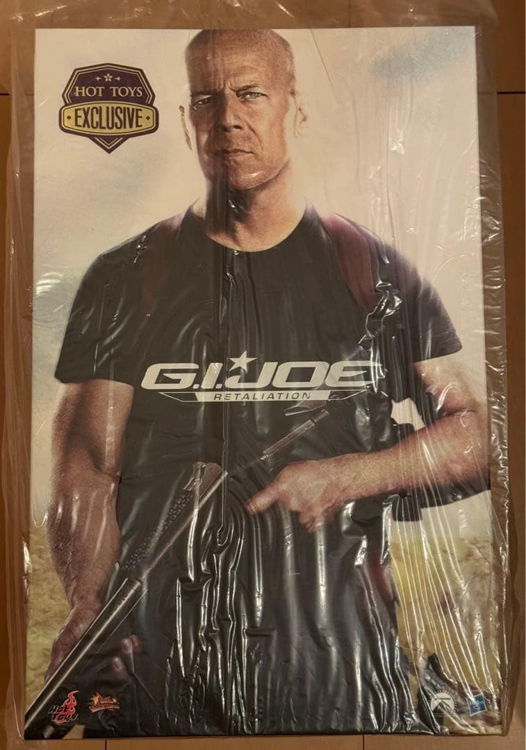 ホットトイズ　ジョーコルトン GIジョー ブルース・ウィリス フィギュ