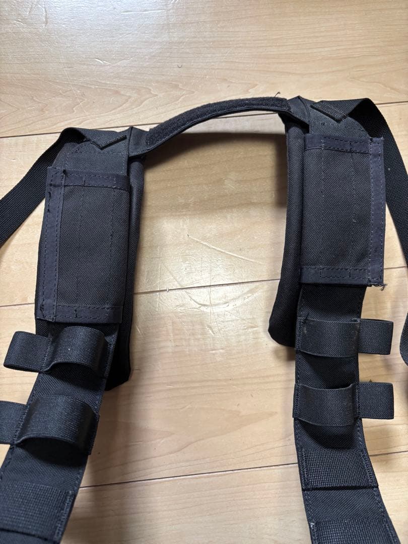 【実物】ORDNANCE TACTICAL チェストリグ　ブラック　セット
