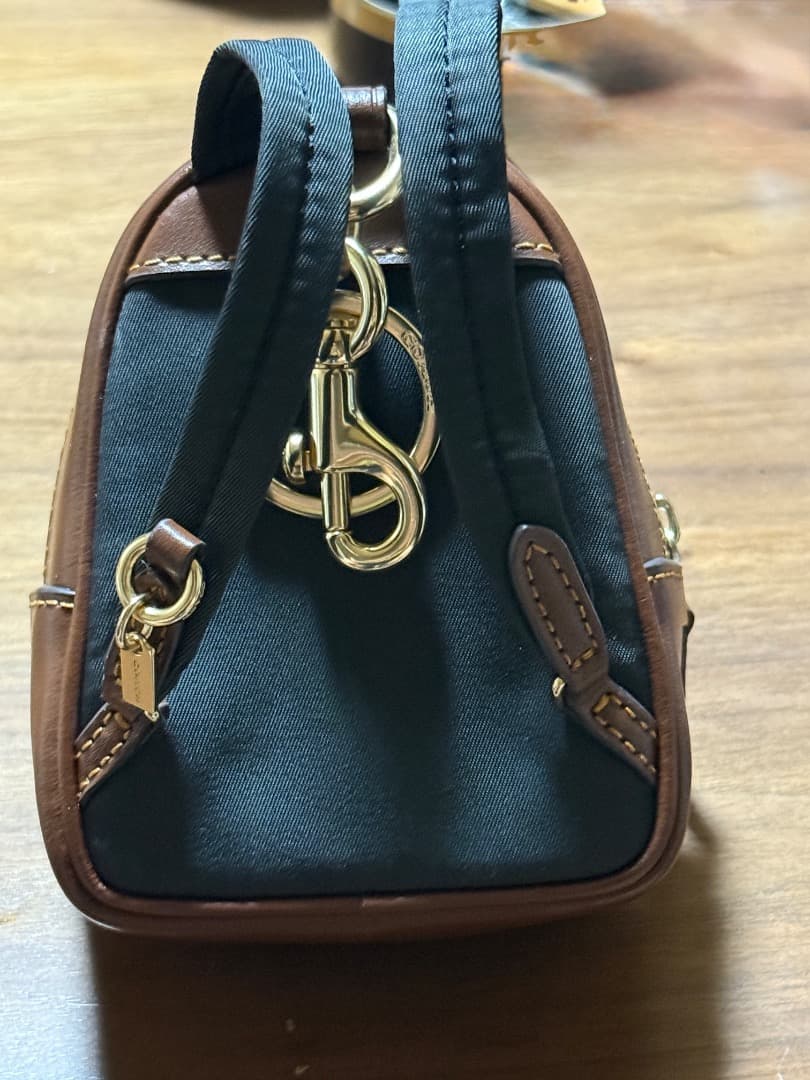 COACH ミニバッグ型ケース ブラウンお値下