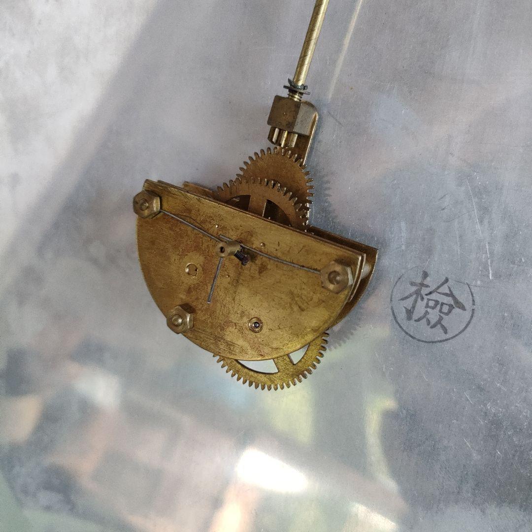 ジャンク不動品 光星舎 KOSEISHA 電波式振り子時計 直径34cm 希少