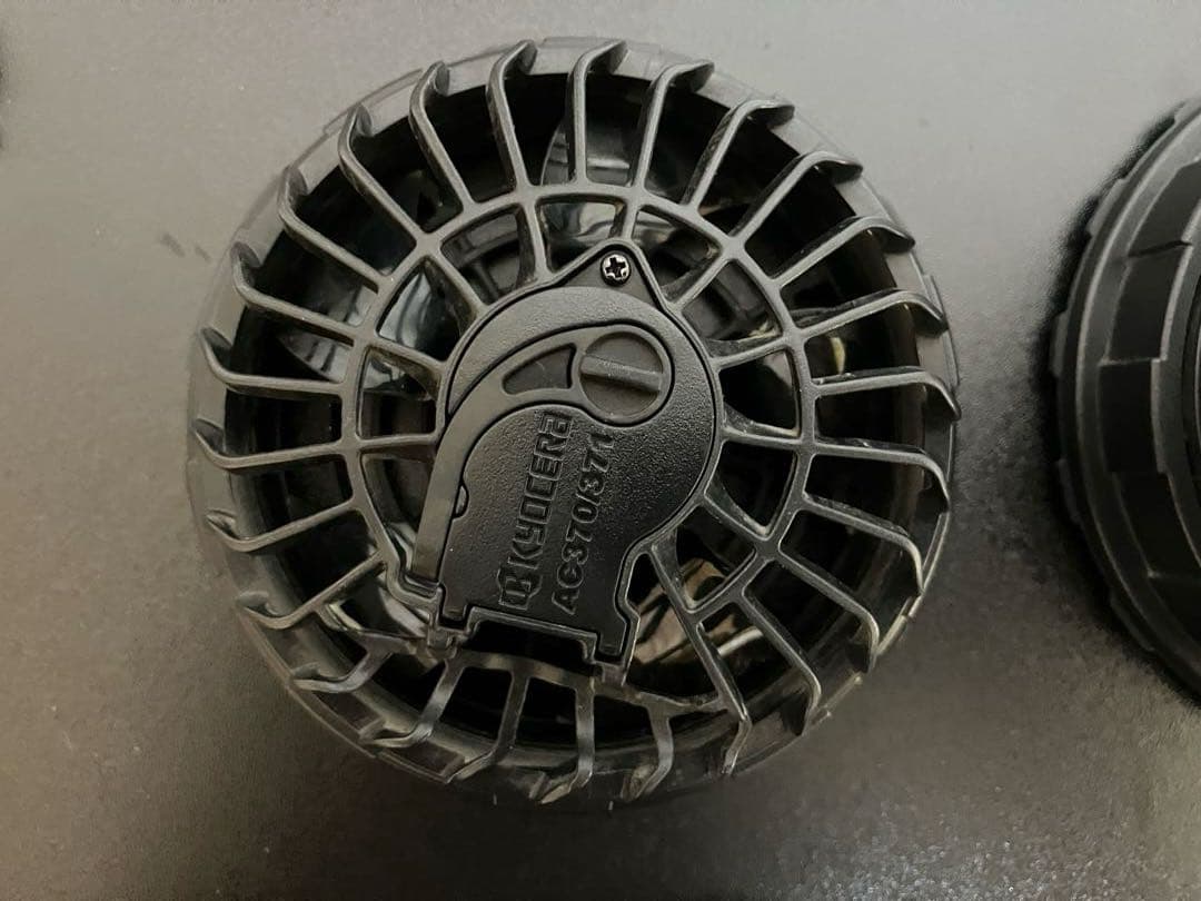 バートル　19V AC371 フルセット　アーバンブラック　動作確認済