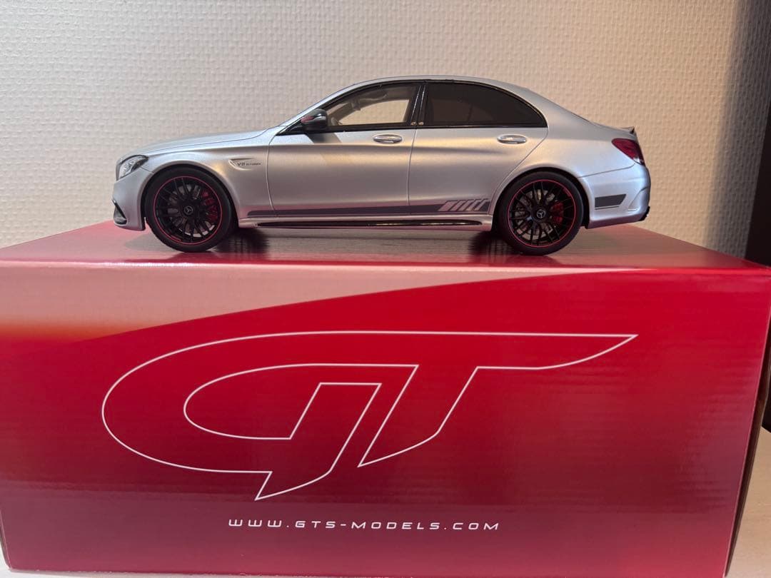 GTS Models C 63 S AMG ミニカー シルバー