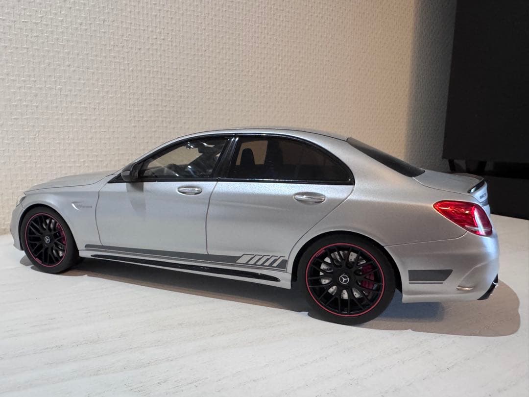 GTS Models C 63 S AMG ミニカー シルバー