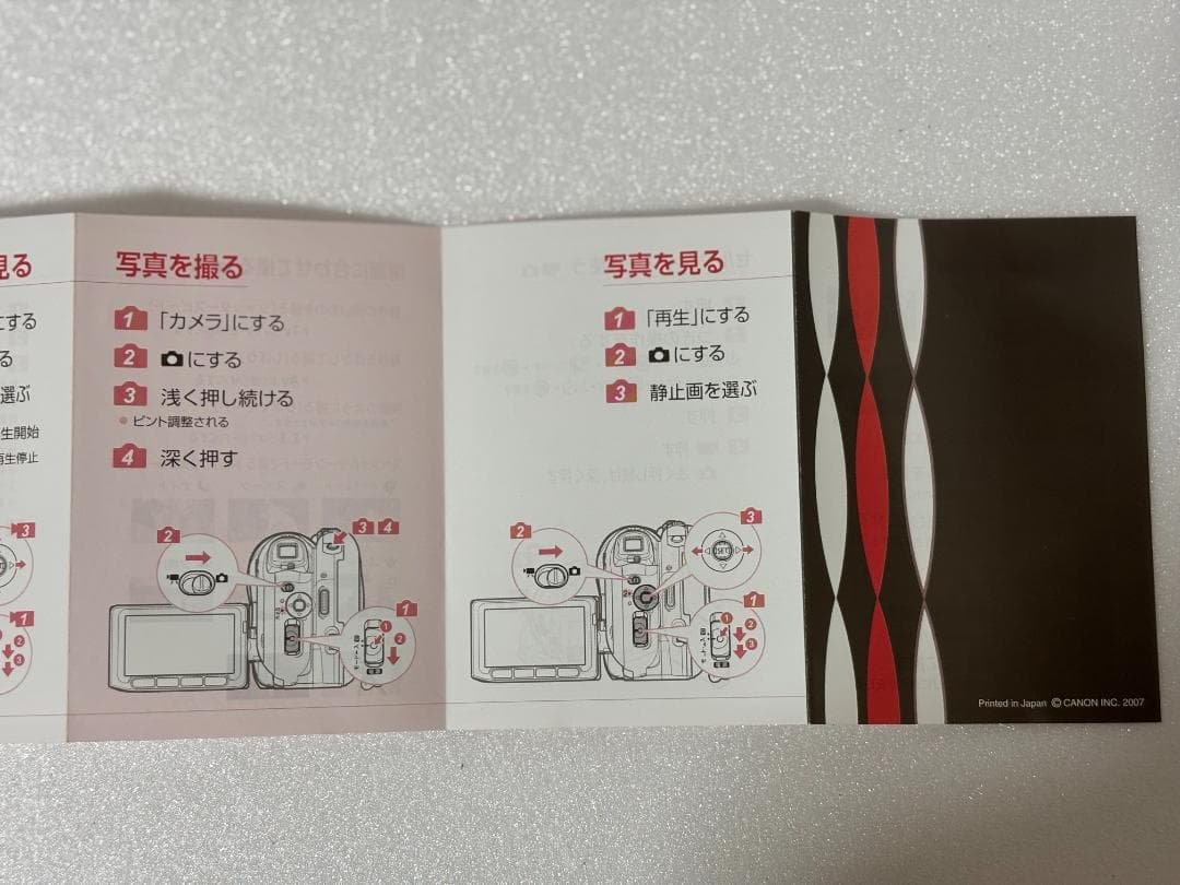 CanonビデオカメラIVISHR10