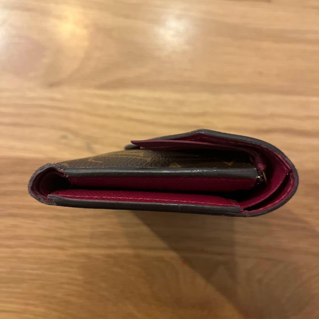 Louis Vuitton モノグラム ヴィクトリーヌ三つ折り財布