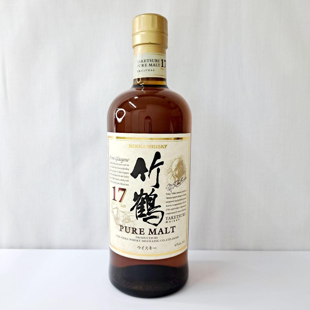 ウイスキー 竹鶴17年 ピュアモルト 700ml 箱
