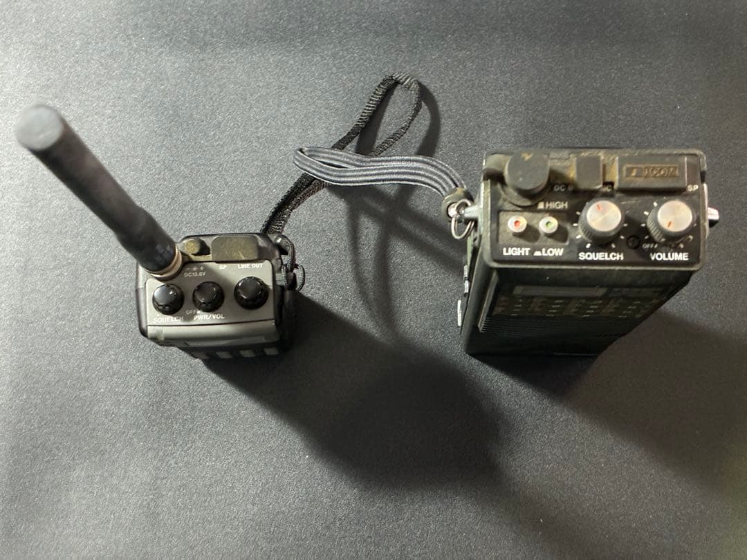 ICOM IC-R1 IC-03N IC-BP8 セット ジャンク