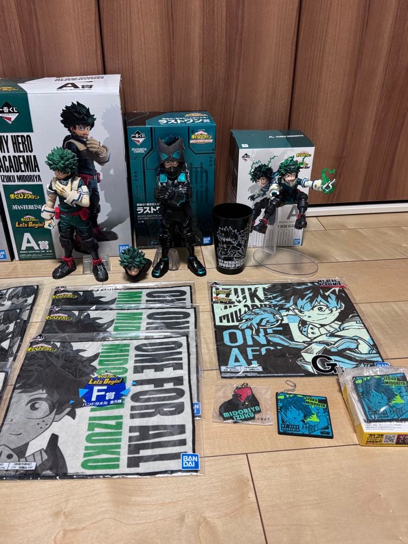 【僕のヒーローアカデミア】1番くじ緑谷出久セット
