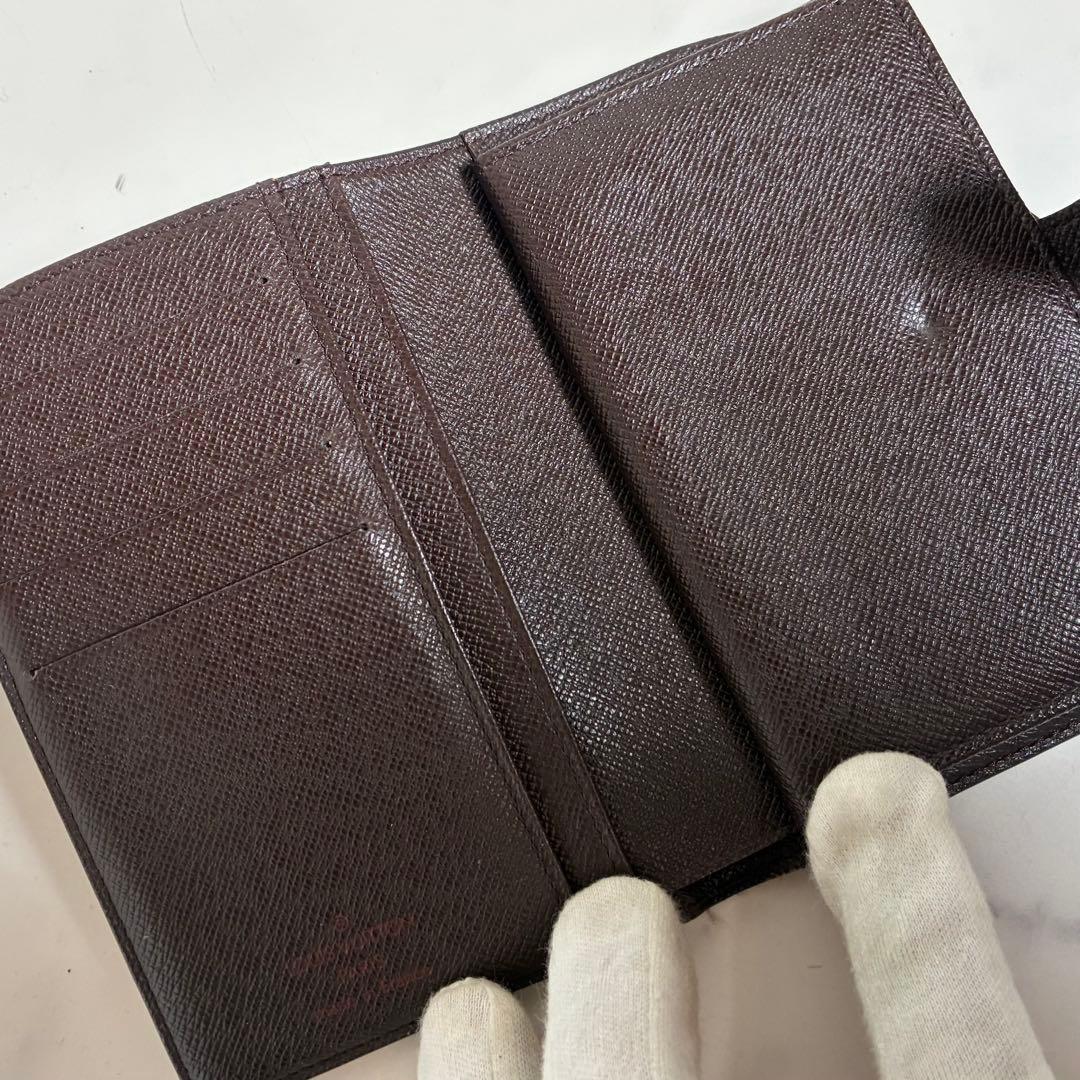 【極美品】ルイヴィトン ダミエ ポルトフォイユヴィエノワ がま口財布