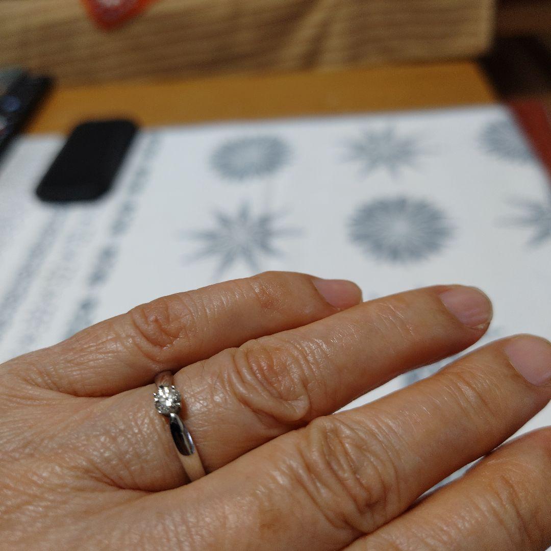 ティファニーハーモニーリング。11.5から12号、H.IF3EXの綺麗なリング。