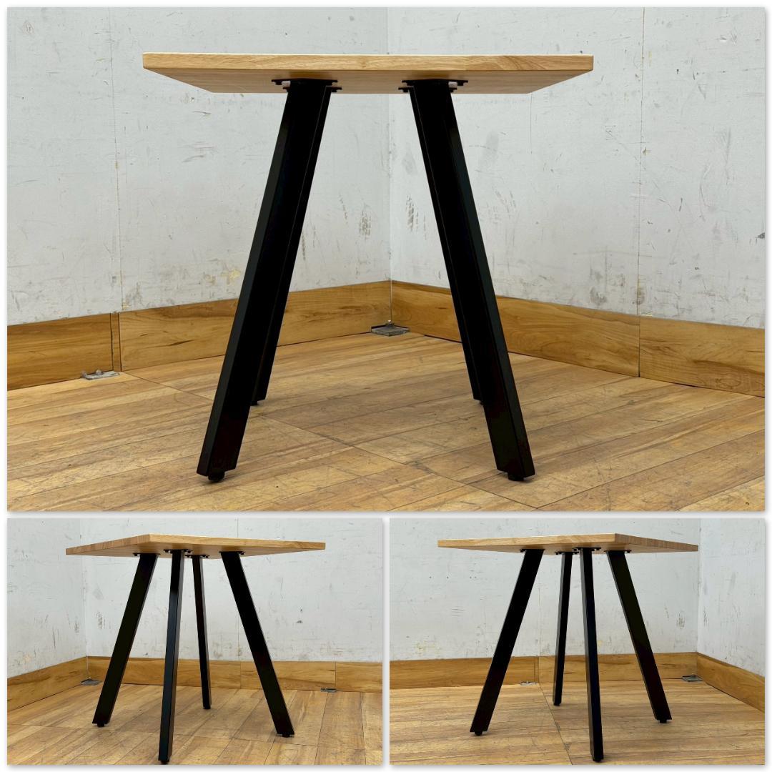 T1543☆展示品☆KANADEMONO　カナデモノ　カフェテーブル　スクエア