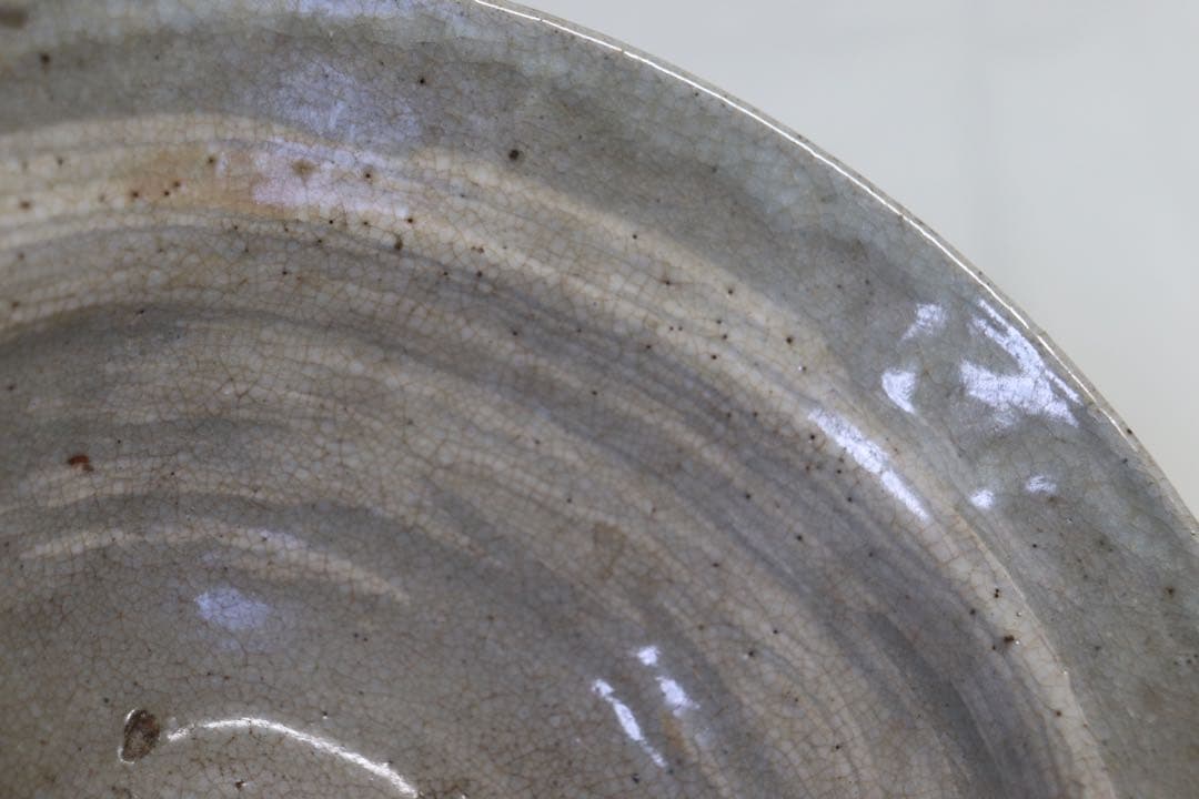 時代　清水六兵衛　刷毛茶碗　アンティーク　送料込み1122