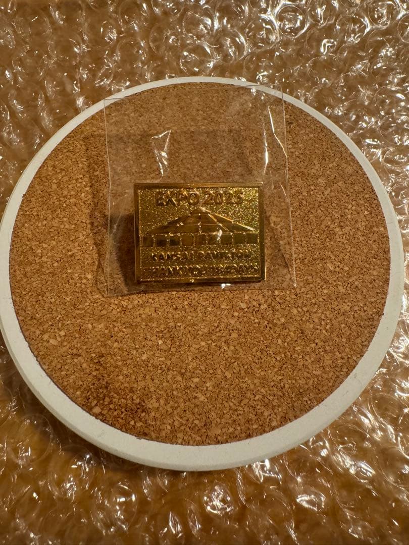 関西パビリオン 非売品 ピンバッジ ゴールド 激レア