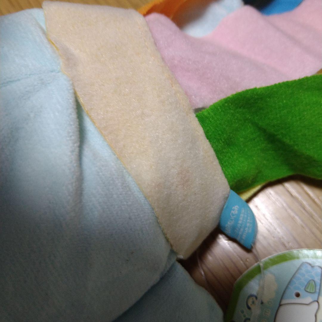 希少　まめゴマ　こどもの日ぬいぐるみ　タグ付き全４種　当時物　平成レトロ