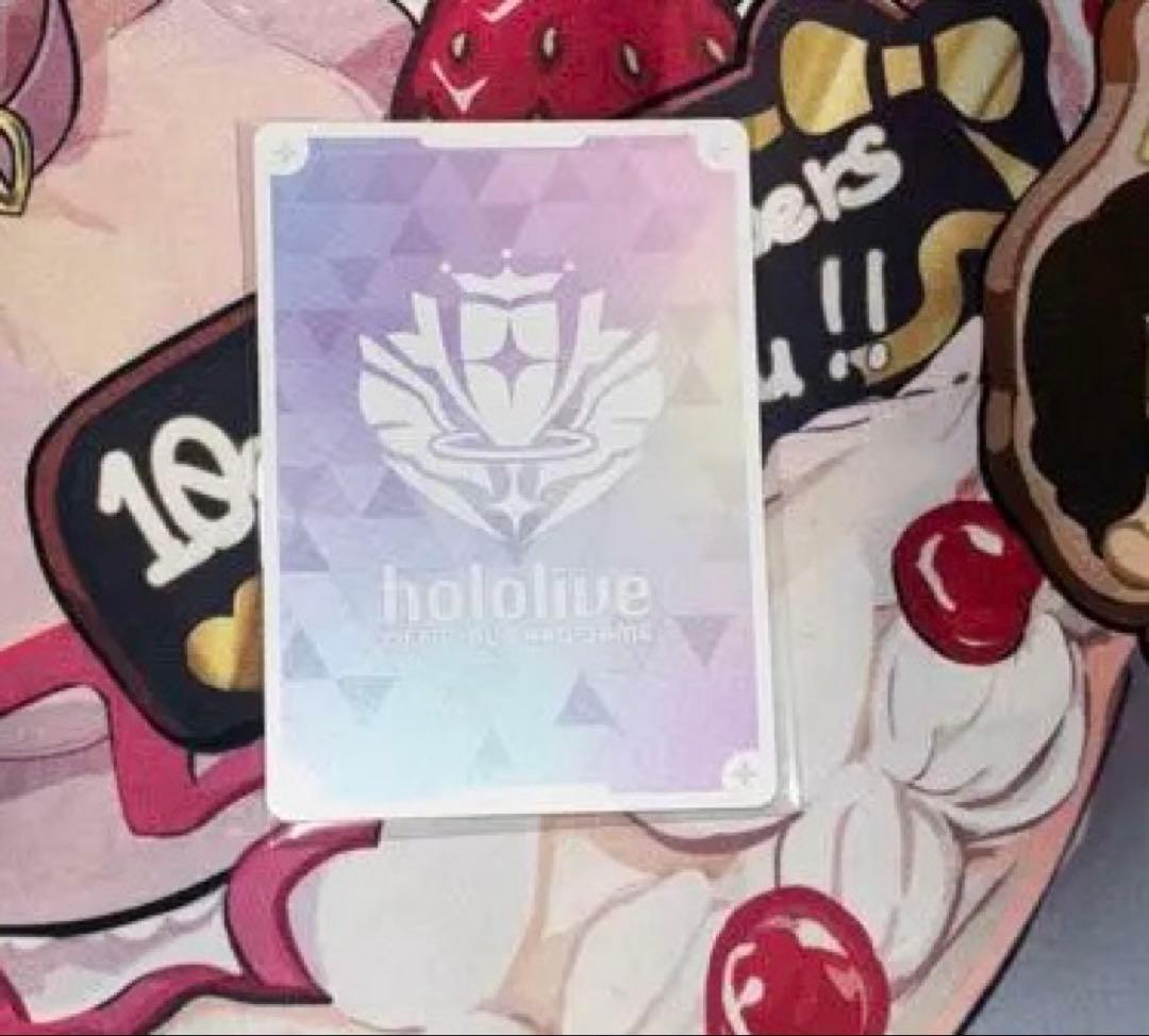 ホロカ　大空スバル　sec サイン　ホロライブカード　OCG