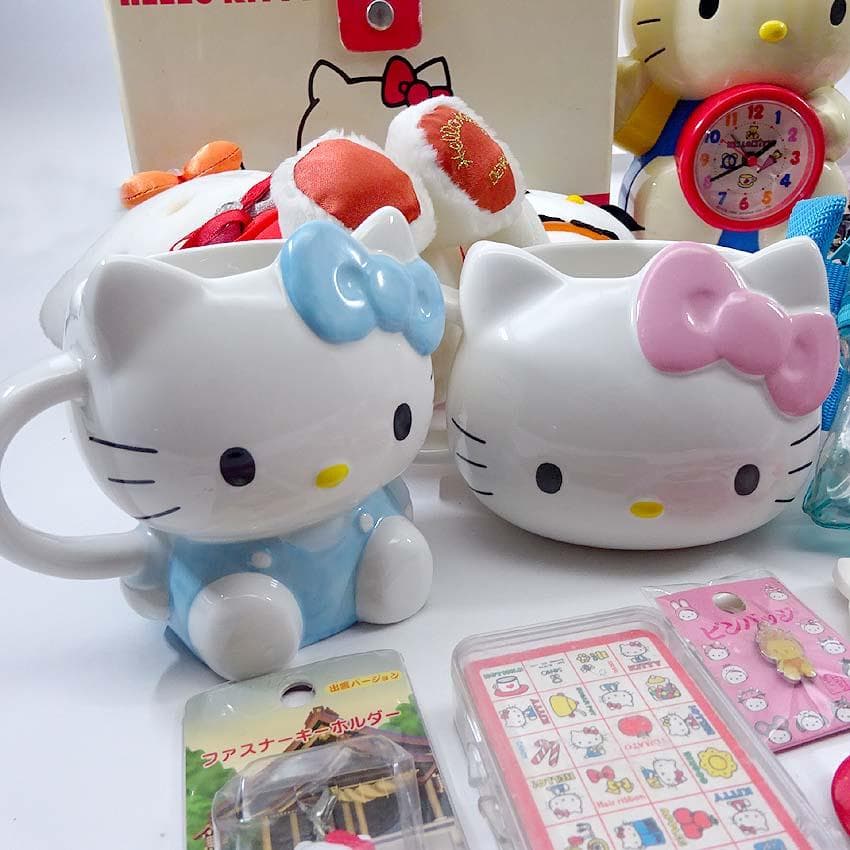 【q-240s/k】 ハローキティ　グッズ　まとめて　当時物