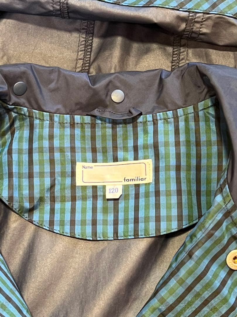 ファミリア　familiar レインコート　120