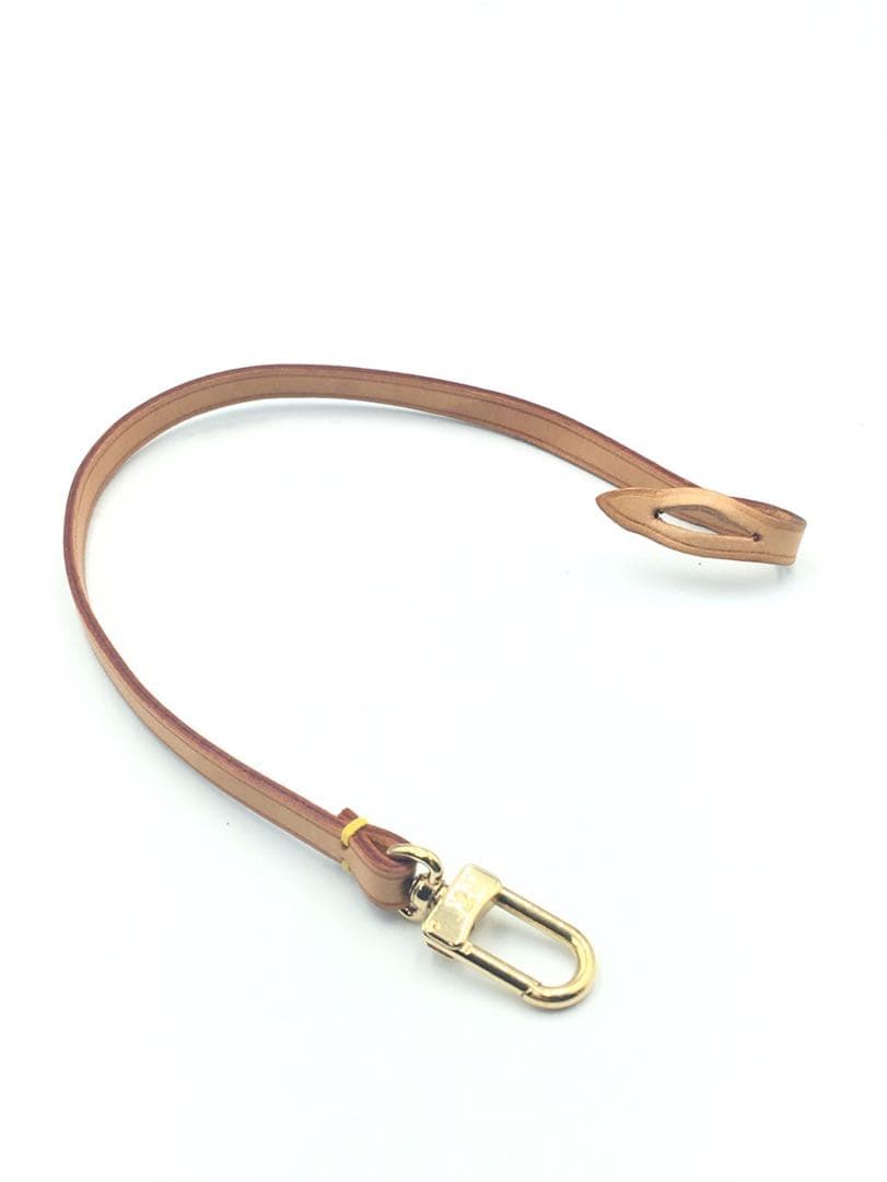 ルイヴィトン　ヌメ革　ハンドバッグ　ストラップ　アクセサリーポーチ