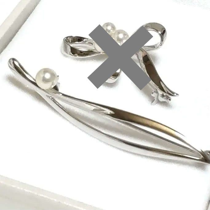 MIKIMOTO♡ベビーパール♡シルバーブローチ