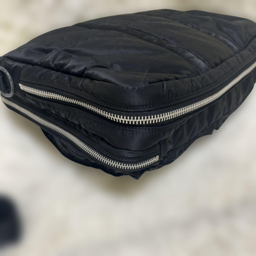 ✨美品✨ポーター タンカー 2way 2層 拡張可能　ブリーフケース 黒 A4