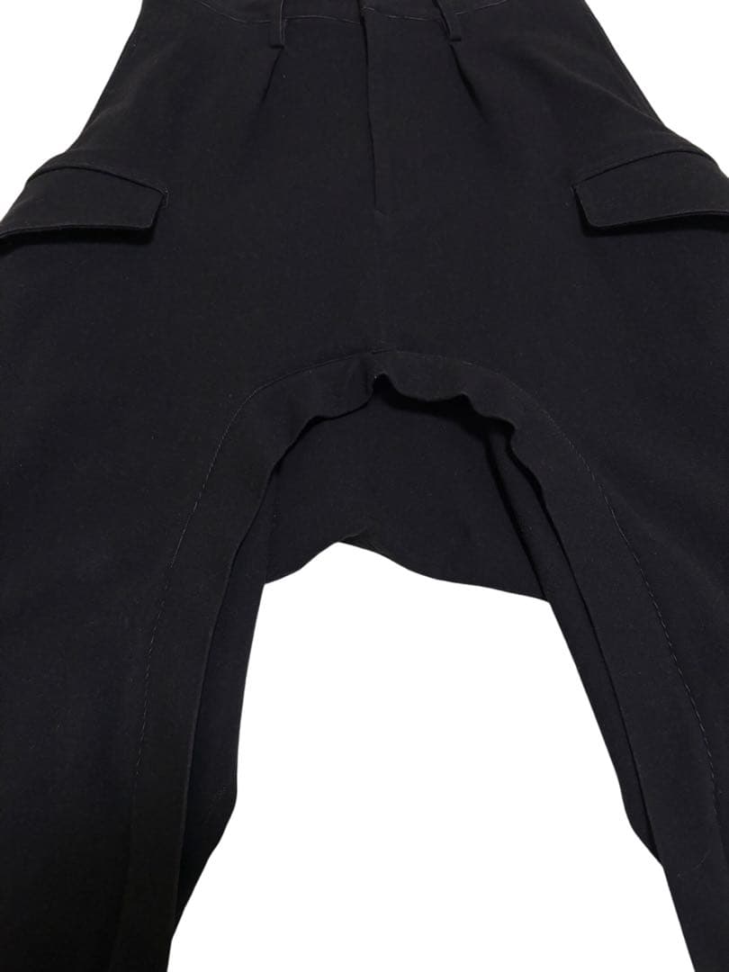 リミフゥ ジッパーサルエルパンツ ヨウジヤマモト y's コムデギャルソン