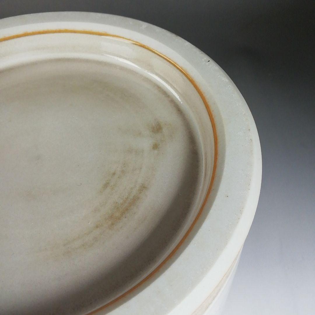 Ｗ７４　『白磁　和蘭陀』『細水指』『加藤藤山 造』　共箱　茶道具