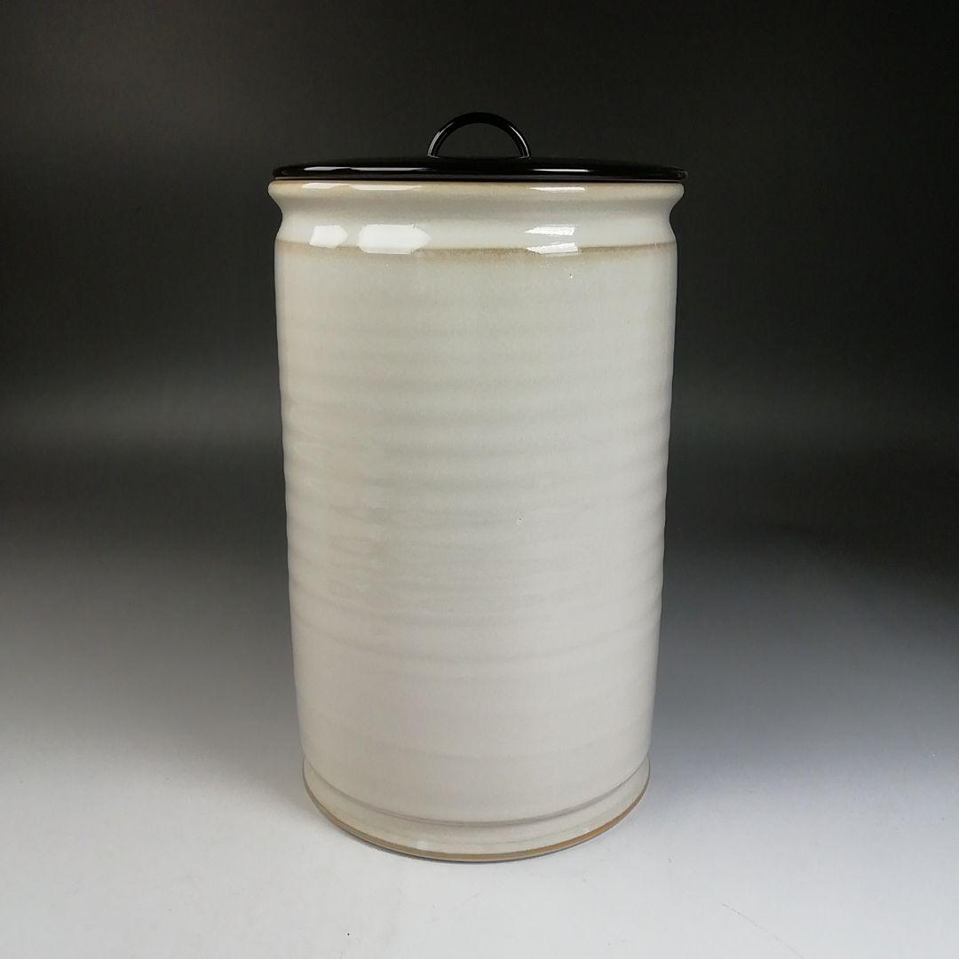 Ｗ７４　『白磁　和蘭陀』『細水指』『加藤藤山 造』　共箱　茶道具