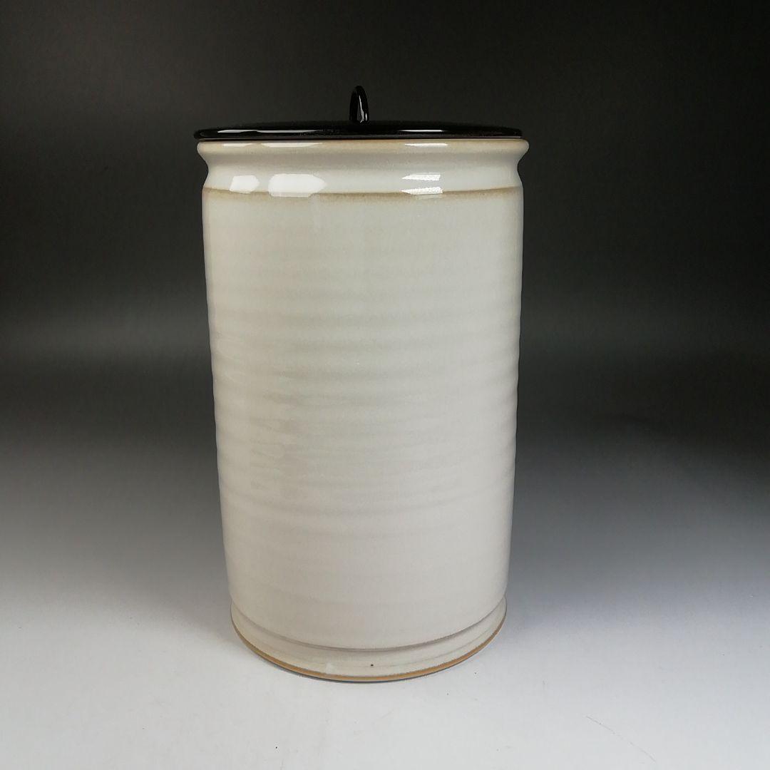 Ｗ７４　『白磁　和蘭陀』『細水指』『加藤藤山 造』　共箱　茶道具