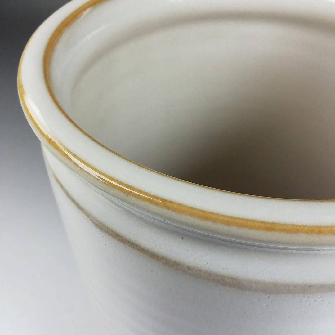 Ｗ７４　『白磁　和蘭陀』『細水指』『加藤藤山 造』　共箱　茶道具