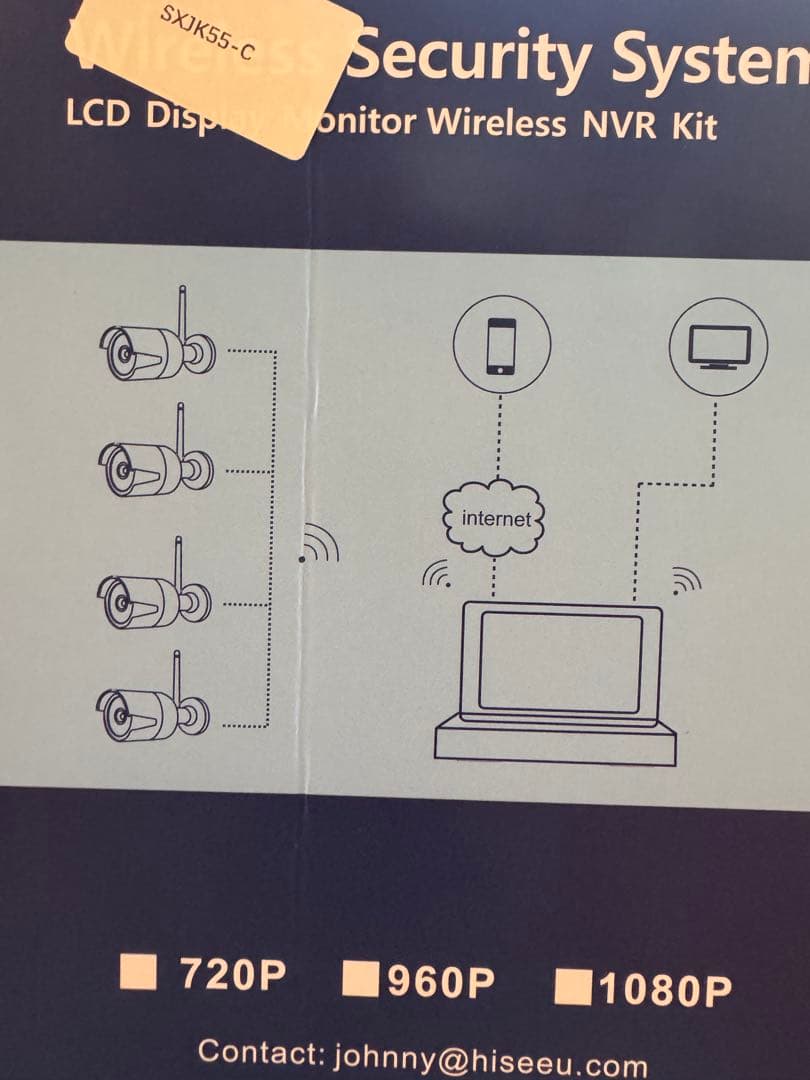 Hiseeu ワイヤレスNVRキット