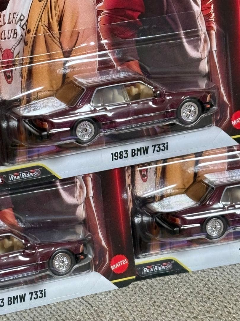3台セット 1983 BMW 733i ホットウィール ポップカルチャー