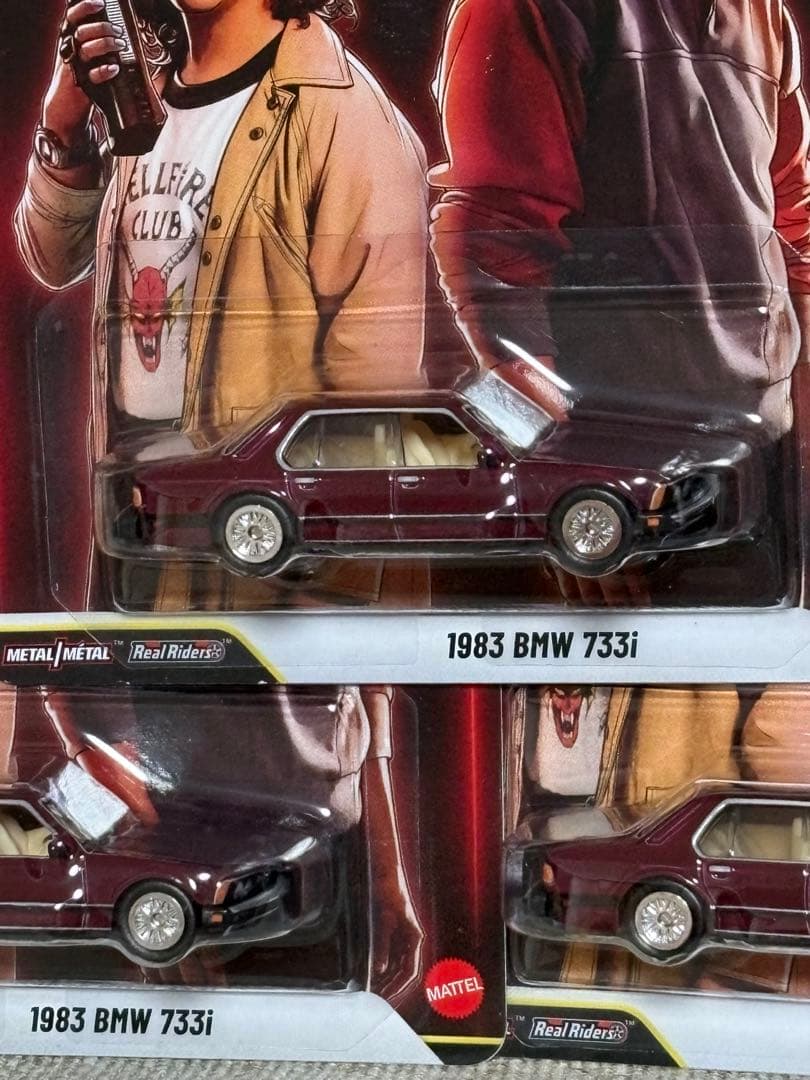 3台セット 1983 BMW 733i ホットウィール ポップカルチャー