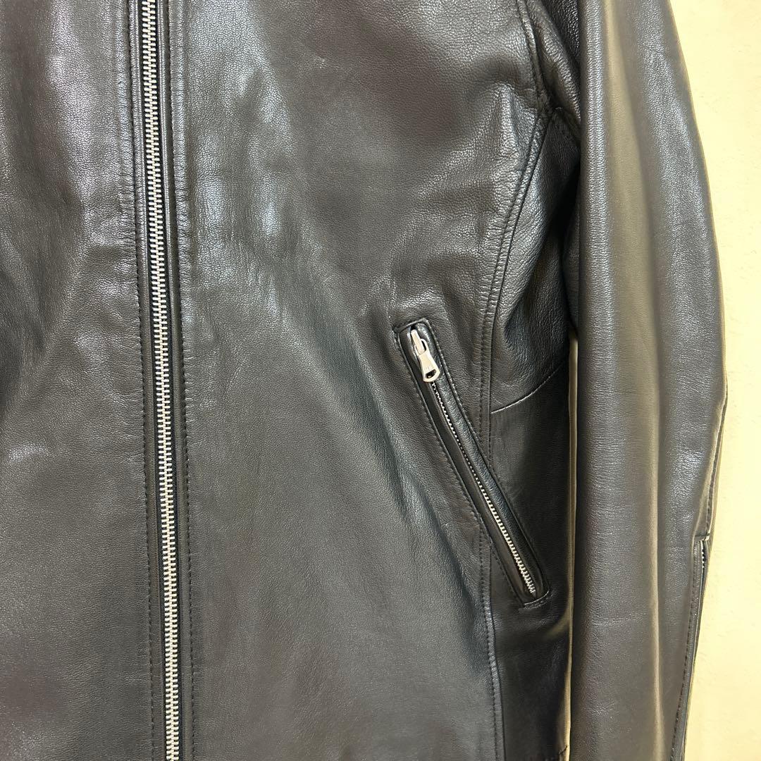 フリークスストア　レザージャケット　シングル　ライダースジャケット　M 山羊革