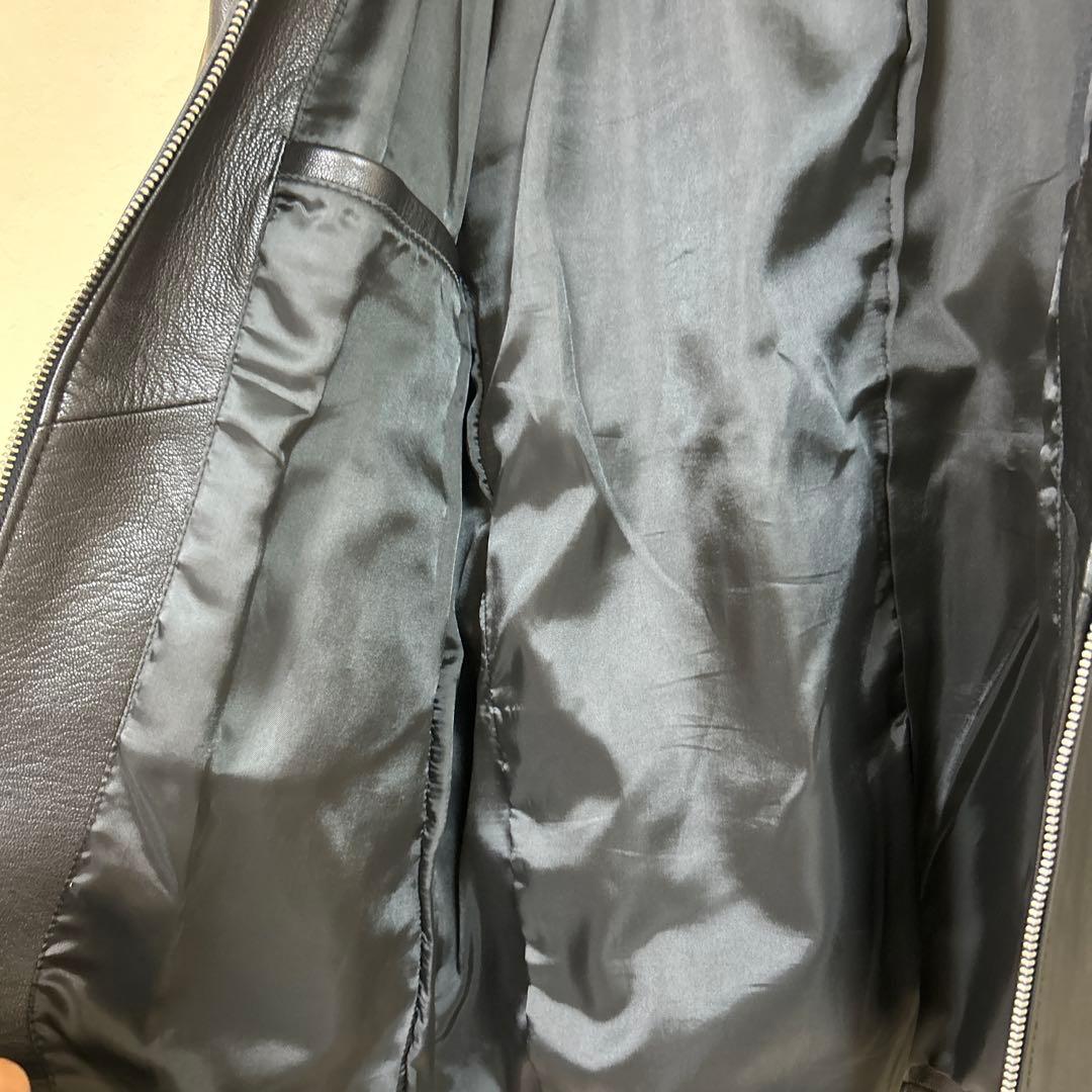 フリークスストア　レザージャケット　シングル　ライダースジャケット　M 山羊革