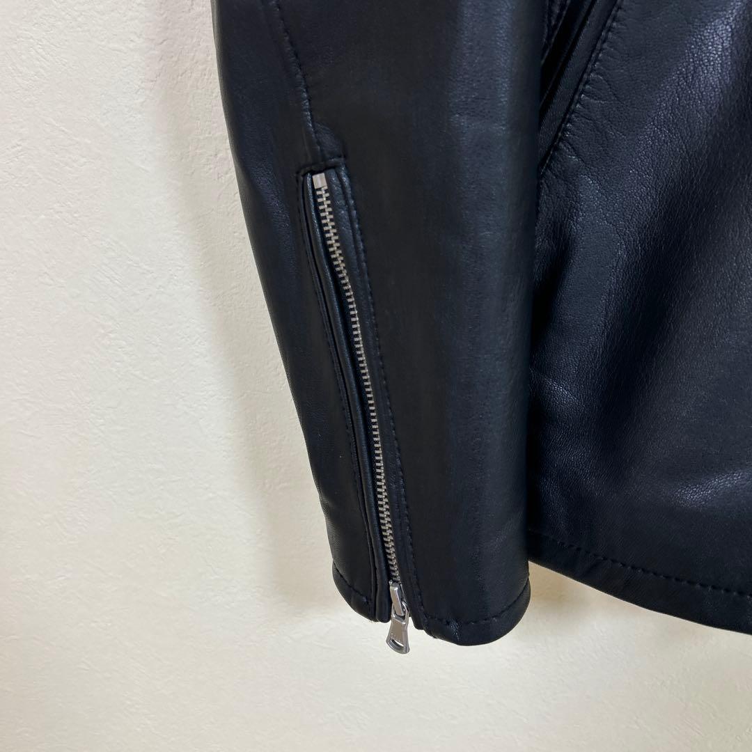 フリークスストア　レザージャケット　シングル　ライダースジャケット　M 山羊革