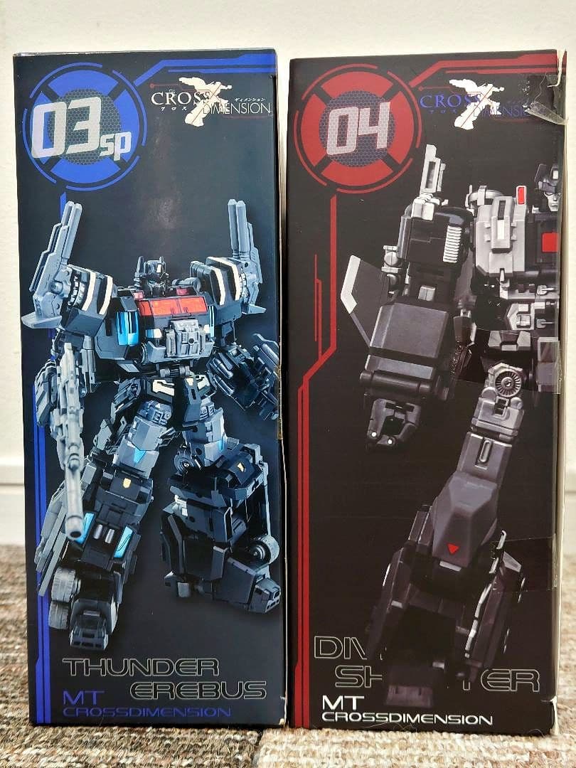 MAKETOYS　THUNDER EREBUS & DIVINE SHOOTER