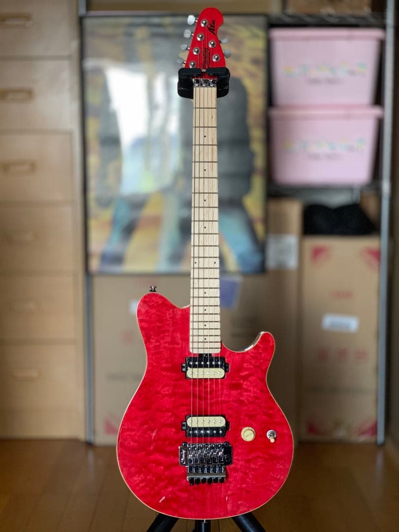 新品＆オマケ付【Sterling by MUSICMAN】AX40 (赤)