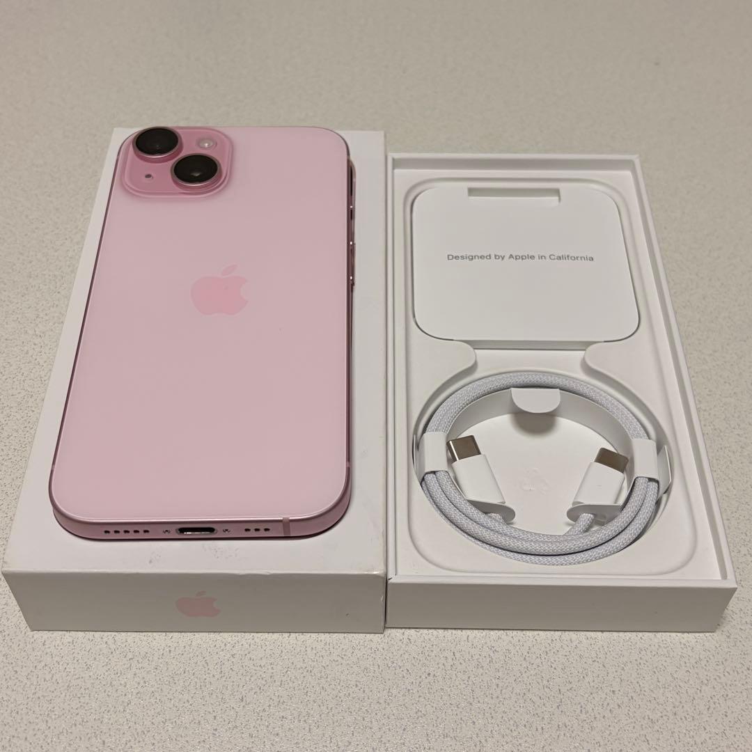 iPhone15 ピンク 本体 SIMフリー