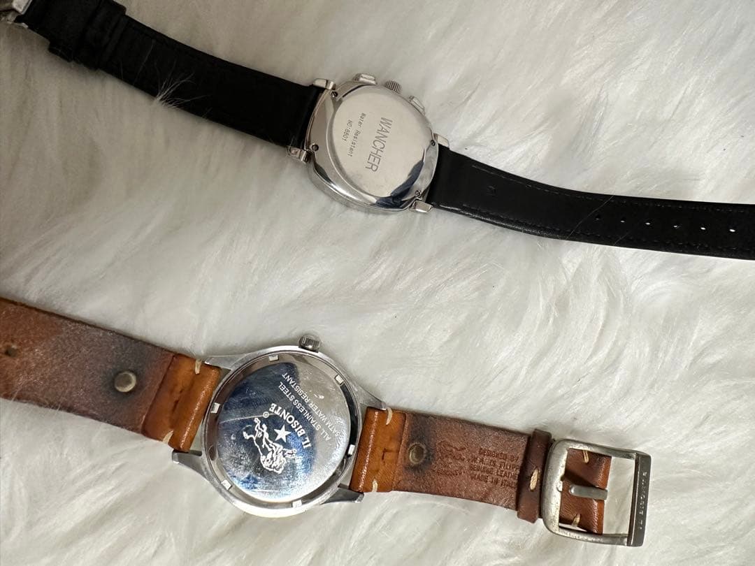 まとめ　2本 イルビゾンテ 腕時計　自動巻き Wancher 腕時計　クォーツ