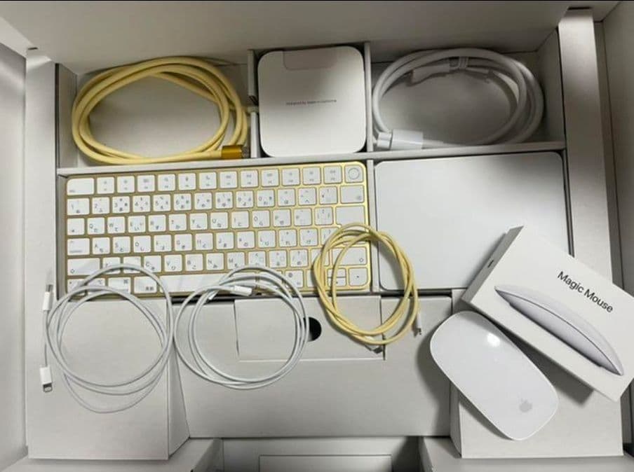 iMac24 イエロー 4.5K Retina ディスプレイモデル512GB