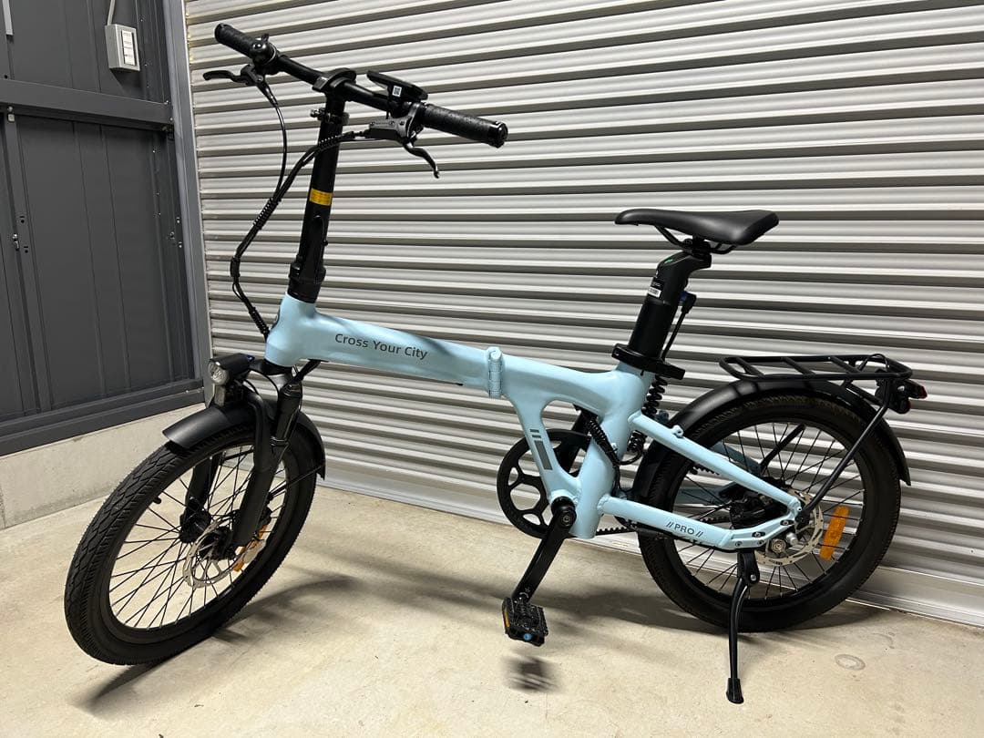 ADO AIR20 PRO 電動アシスト自転 ブルー