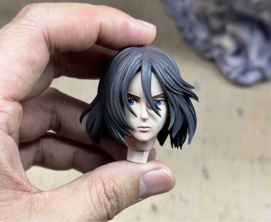 進撃の巨人 ミカサ リヴァイ ガレージキット ガレキ スタチュー⑤