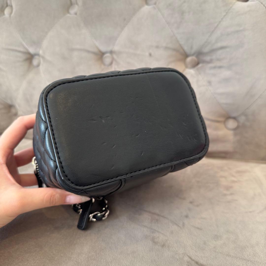 Darich ダーリッチ キルティングスクエアミニバッグ バニティバッグ