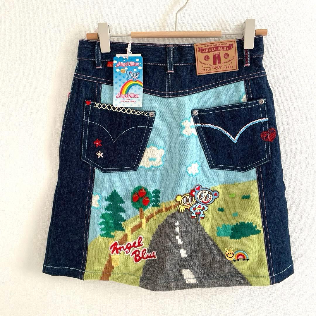【新品タグ付き】ANGEL BLUE 160 スカート　希少　大人気
