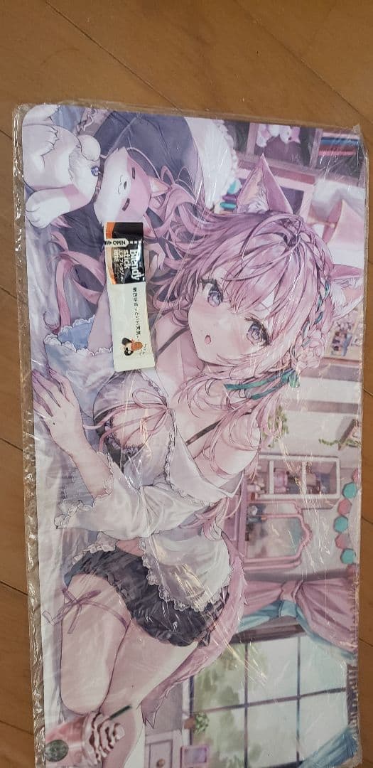 さしみねこ屋 博衣こより プレイマット ラバーマット ホロライブ　ももこC102