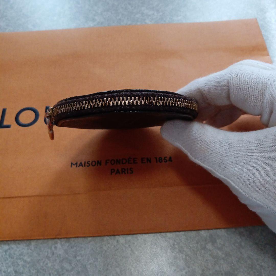 ルイ・ヴィトン。良品モノグラム、ポルトモネ、ロン小銭入れ